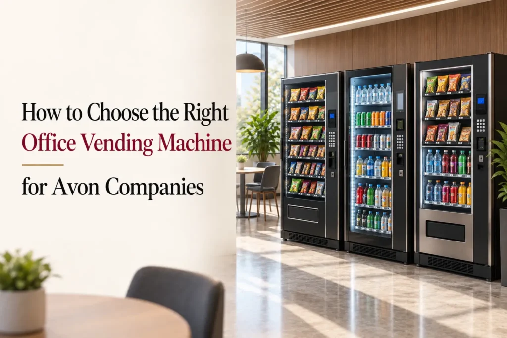 Different types of office vending machines